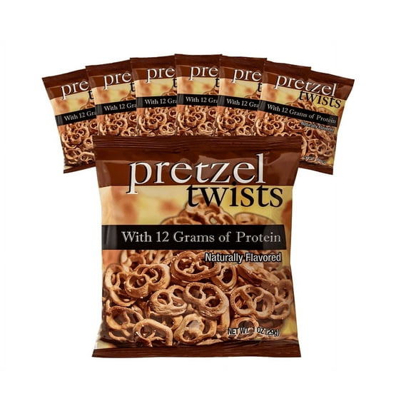 Nutmeg State Nutrition Protein Pretzel Twists, 7 Bags, 29 G