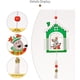thumbnail image 3 of Moyic Borla colgante de Navidad, decoración navideña, accesorios para festivales, artesanía de madera, accesorio DIY, decoraciones para el hogar, Kits de decoración para fiestas Anciano Moyic HA070250-01B, 3 of 6
