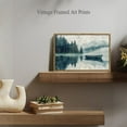 thumbnail image 6 of Lake Boat Serene Forest Horizontal Canvas Wall Art with Lightweight Foam Frame - Durable and Ready to Hang, Modern Decorative Print for Living Room, Bedroom, Or Office, 6 of 8