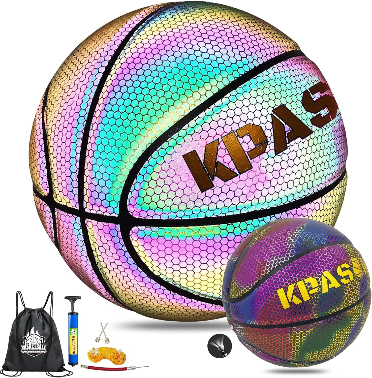 Personalize Customized Basketballs, Customize Name, Logo, Text, Photos on Basketball, Official Size 7 (29.5") & Size 6 (28.5") & Size 5 (27.5"), Indoor Outdoor Leather Basketball Gifts