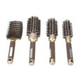 thumbnail image 4 of Juego de cepillos para el cabello juego de cepillos redondos para el cabello suave y brillante 4 piezas para reducir el encrespamiento del cabello para uso doméstico para ANGGREK Otros, 4 of 8