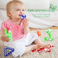 thumbnail image 4 of 12 Pieces 24 Blocks Magic Snakes Cubes, Mini Snakes Speed ​​Cubes, Mini Plastic Puzzle Cubes Toys For Children Party Bag Filler, Party Favors, Random Color, 4 of 7