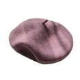 thumbnail image 5 of SikaFu Wool Beret For Women In Autumn And Winter, Korean Version, Japanese Sweet And Cute Bud Hat, English French Painter Hat, Woolen Hat, 5 of 9