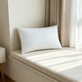 thumbnail image 5 of Breathable Medium/Firm Bed Pillow for Side, Back, and Stomach Sleepers, Sustainable Fiber Fill and Tencel Cover Gold, 5 of 6