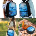 thumbnail image 2 of Jeiento Dolphin Backpack for Boys Primary School Bag and Lunch Bag Set Pencil Case Elementary Students Bookbag Back Packs Blue Ocean Kids Child Daypack Back To School Rucksack Satchel, 2 of 7