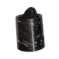 thumbnail image 3 of Cubo de basura, contenedor de basura, tapa abatible, contenedor de basura, papelera redonda para baño, tocador, lavadero, dormitorio Negro L, 3 of 8