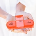thumbnail image 3 of Shisuyan Travel Pill Case Multi Grid Design Assorted Color 1 Set 4.3x1.6x1 In, 3 of 9