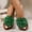 Green, variant on Flower Sandals for Women, Flat Toe Post Slides with Elastic Band, Cute & Comfortable for Garden, Park, Shopping, and Summer Wardrobe Beige 41