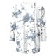 thumbnail image 5 of Neewe 3/4 Length Sleeve Women Tops Crew Neck Blouses Dressy Casual Round Neck T Shirts Loose Fit Business Work Clothes, 5 of 5