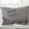 thumbnail image 4 of Funda de almohada grande de fibra, súper suave, cómoda, se arruga, se decolora, mancha, funda de almohada de cama cerrada con sobre, 4 of 5