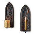 thumbnail image 1 of Apliques de Pared para Velas AimtoHome Gótico de Hierro Juego de 2, 1 of 8