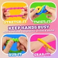 thumbnail image 2 of Pulsera de goma Sensory Fidget Toys con forma de pez pequeño, paquete de 4 unidades para niños, 2 of 6