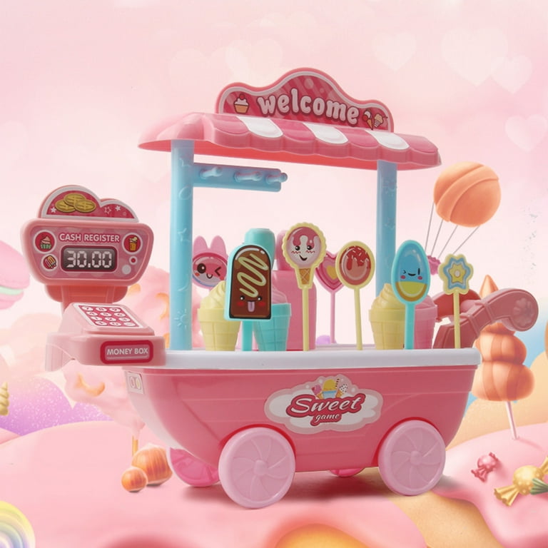 Kitchen Creations Sweet Snacks Food Truck Toy Playset for Kids 12 Modeling Compound Cans for 3 Year Old Girls Boys Up Walmart Exclusive Walmart