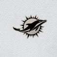 thumbnail image 2 of Men's Antigua  White Miami Dolphins-Ellipse Performance Polo, 2 of 2