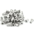 thumbnail image 1 of Unique Bargains M4 Thread Aluminum Rivet Nut Insert Nutsert 50pcs, 1 of 1