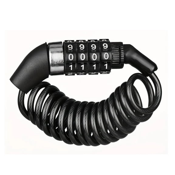 BUCKLOS Portable Bicycle Lock Durable Steel Wire Lock Mountain Bike Backpack Lock Anti-theft Bike Lock