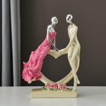 thumbnail image 2 of Pareja  estatua artesanal para decoración 20x8x28.2cm Gloria Figura pareja de baile, 2 of 9