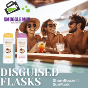 ShampBooze II Fake Shampoo Bottles | Flasks for Liquor Disguise | Plastic Smuggling Containers for Cruises