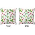 thumbnail image 2 of Strawberry Pillow Cover Strawberry Throw Pillow Cover for Couch Farmhouse Floral Pillow Cover 18*18 Inches, 2 of 6