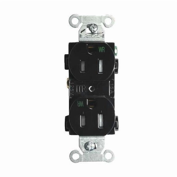 Hubbell Wiring Device-Kellems BR15BLKWRTR