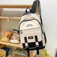 thumbnail image 1 of Mochila escolar de nailon para mujer, bolsa moderna de Gran capacidad para guardar el ordenador portátil, ideal para estudiantes, 2023 xuanjing  unisex, 1 of 2