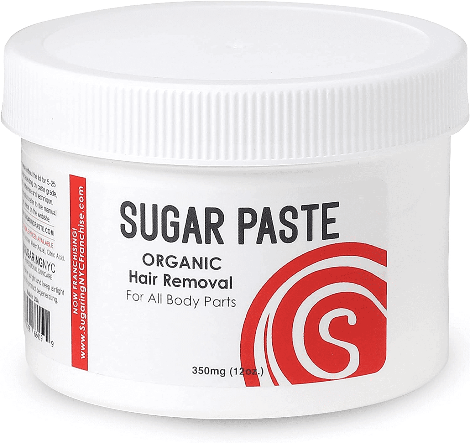 Sugaring Paste for Bikini, Legs, Brazilian, Arms and Back - 12oz by Sugaring NYC