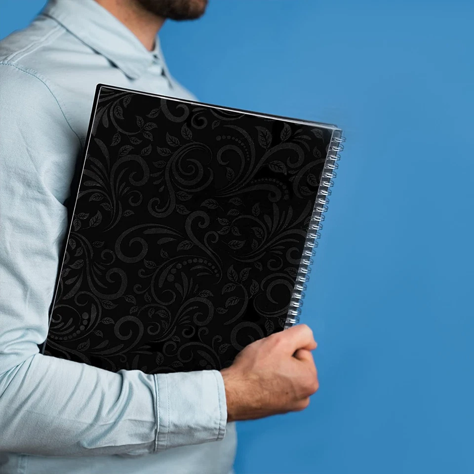 Ensight Weekly & Monthly Planner 2023-2024 - 8.5 X11 - Black