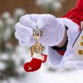 thumbnail image 2 of Llavero navideño con colgante para billetera, llavero con colgante, lindo accesorio navideño, regalo para niñas y mujeres, 2 of 6