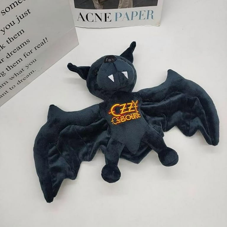 【貴重】OZZY オジー・オズボーン PLUSH BAT ぬいぐるみ Ozzy Osbourne Plush Bat Toy 12''- Creepy Halloween