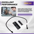 thumbnail image 3 of NVMe M.2 NGFF vers PCIe 3.0 X4 X16 Carte Riser pour Carte Vidéo Externe Carte Graphique NVMe vers PCI Express X16 Carte Riser, 3 of 7