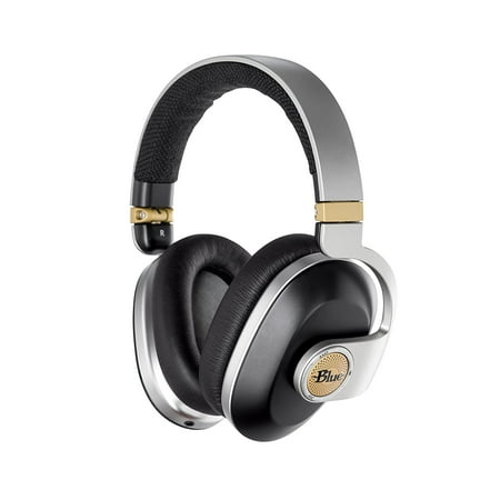Blue Satellite Premium Wireless Noise-Cancelling Headphones with Audiophile Amp (Best Audiophile Op Amp)