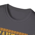 thumbnail image 3 of Caution Student Walker Prosthetic Legs Novelty Apparel Unisex T-Shirt, 3 of 4