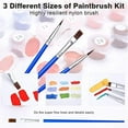 thumbnail image 3 of Deeroll Forest Canvas Oil Painting Art & Craft Kit (6 Pieces), 3 of 7