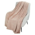 thumbnail image 1 of Couverture en peluche luxueuse HOMETRENDS, 1 of 3