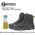 thumbnail image 4 of ROCKROOSTER Men's Woodland 6" Composite Toe Industrial & Construction Work Boots EH AK609-8, 4 of 6