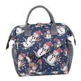 thumbnail image 1 of Bolsa de pañales, elegante, impermeable, portátil multifuncional, bolsa de pañales grande para bebé, bolsa de pañales de viaje para mamá para papá , muñeco de nieve, 1 of 8