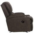 thumbnail image 4 of Catnapper Page Rocker Recliner with Two Cupholders in Gray Polyester Fabric, 4 of 11