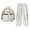 White*, variant on RUTAYY Men's Outfits 2 Piece Long Sleeve Casual Spring Winter Tracksuit Comfortable Soft Comfortable Elegant Holiday Sets