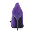 thumbnail image 4 of Journee Womens Marcie Mid Heel Pointed Toe Pumps, 4 of 9