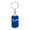 Dog Tag with Swivel Keychain (Gold), variant on Marshall Islands Flag Dog Tag Keychain Stainless Steel Silver Tone or Gold Tone