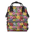 thumbnail image 1 of Fotbe Daisies Flowers Mochila Maternidad - Lona de Sarga Impermeable, Mochila de Pañales de Gran Capacidad con Múltiples Bolsillos y Correas Ajustables, 1 of 6
