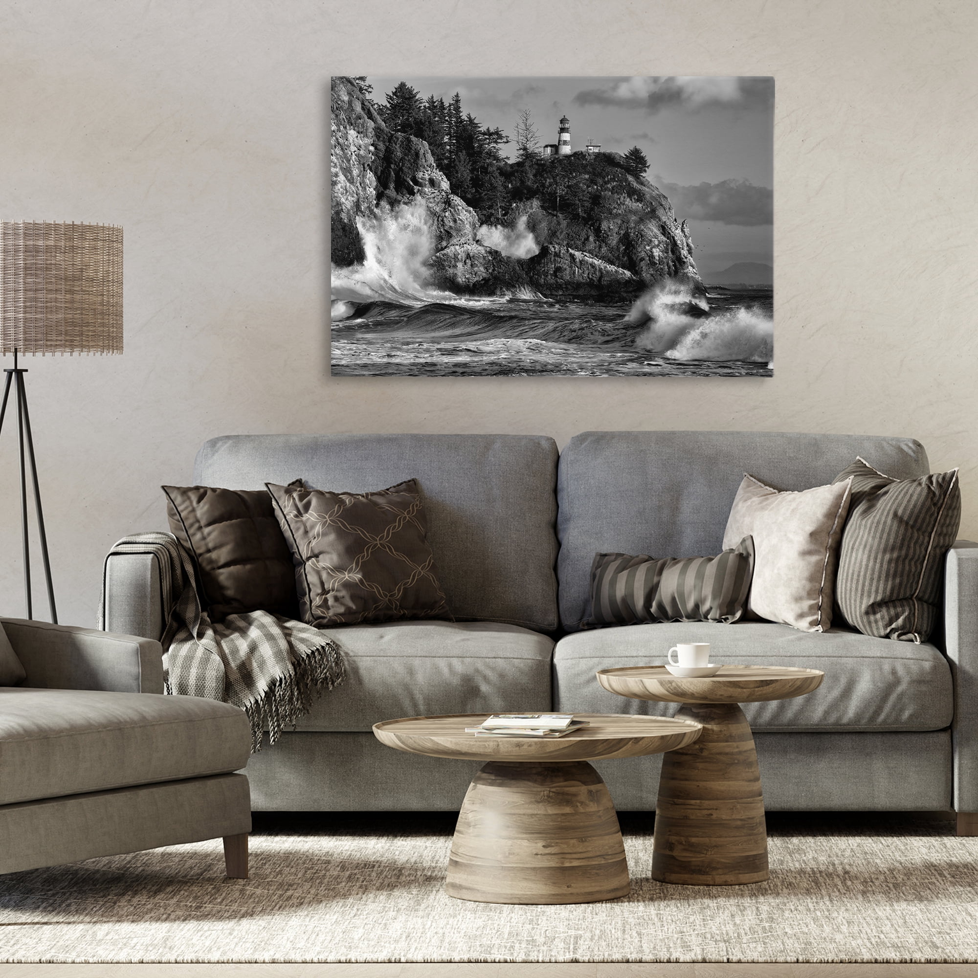 Stupell Industries Rising Tide at Cape Canvas Wall Art, design by Rick Berk