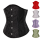 thumbnail image 2 of Corsé debajo del busto Floral Push Up Bustier deshuesado Gothique Korsett para mujeres frente Busk Gorset Korse Sexy mujeres gótico corsé, 2 of 5
