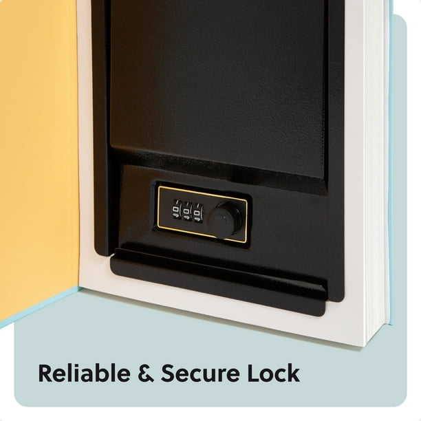 U Brands Book Diversion Safe, 10.8 x 7.8 x 1.77 in., Hidden