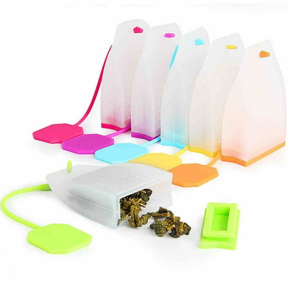 Tea Bags Tea Infuser Gift for Tea Lover Tea Pot Bulk Tea Cups Silicone Tea Bag Tea Bag Bags