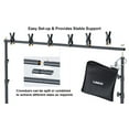 thumbnail image 5 of LINCO 10ft Adjustable Backdrop Stand for Parties Kit 10x7 BackDrop Photography Studio Photo Background Support System with Clamps, Sand Bag, Carry Bag 4172, 5 of 13