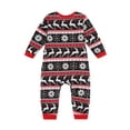 thumbnail image 6 of Seyurigaoka Parent-Children Christmas Pajamas, Tops with Splicing Pants/Jumpsuit, 6 of 9