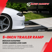 Race Ramps RR-TR-5 Durable 5 Trailer Ramp - Scratch Proof, Lightweight, Solid Core Design