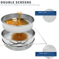 thumbnail image 4 of VIVO Honey Strainer Double Sieve Stainless Steel Beekeeping Equipment Filter, 4 of 8