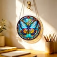 thumbnail image 3 of Aufmer Delicate Puzzle Combined Acrylic Wall Decoration Beautiful Color Matching Simple Assembly Way For Home Porch Window Daily Scene Embellishment, 3 of 7